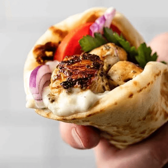 Chicken Pita Sandwich.