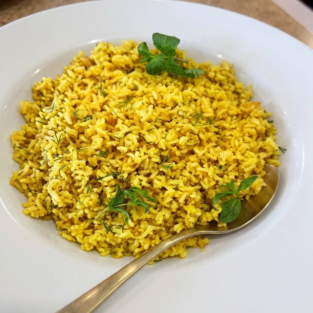 Rice Pilaf.