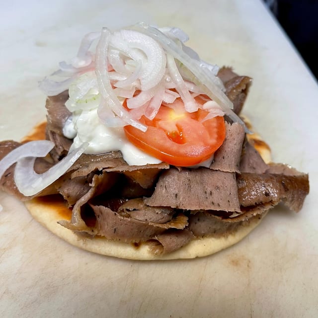 Gyros Sandwich.