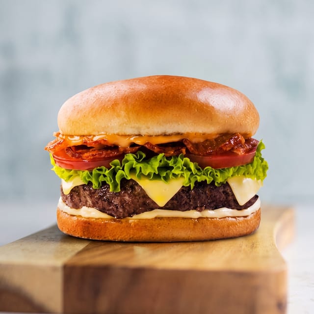 1/4 Lb Cheeseburger.