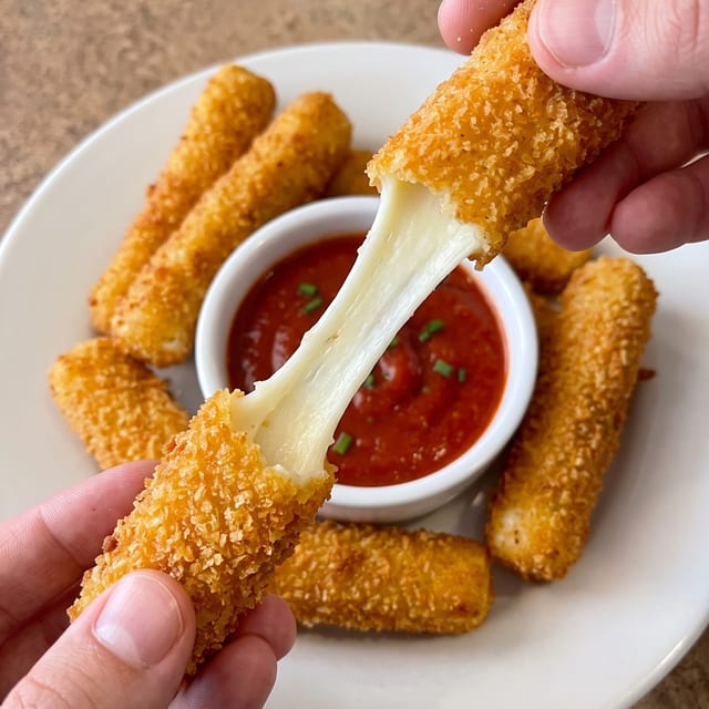 Mozzarella Sticks.