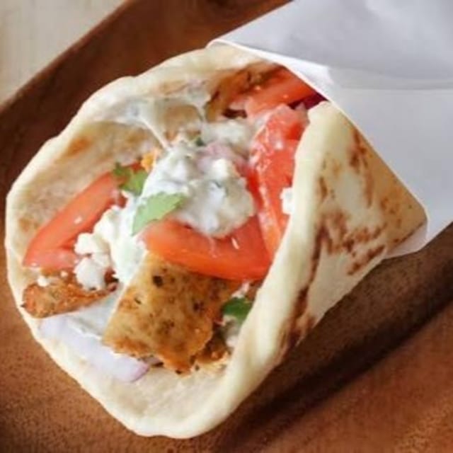 Chicken Gyros Sandwich.